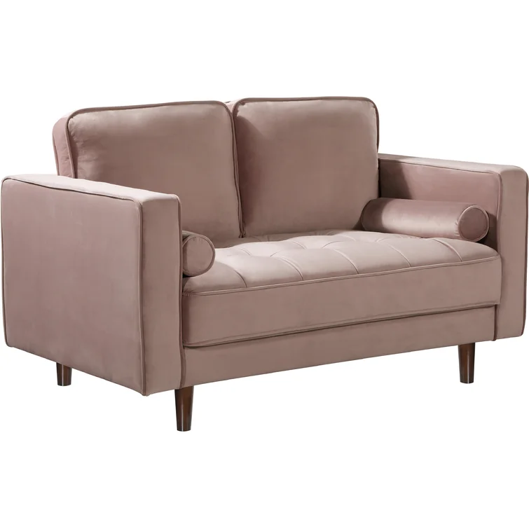 Akinori 59'' Velvet Loveseat