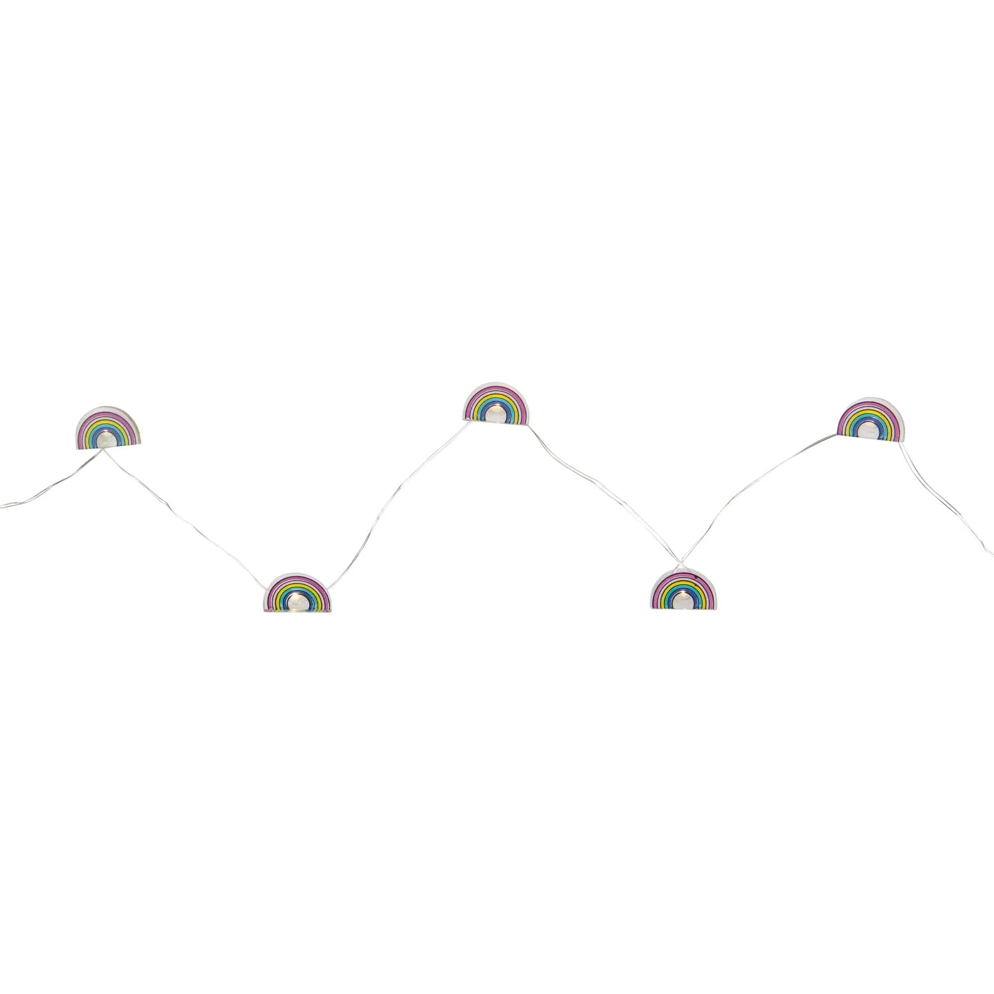 10-Count LED Rainbow Fairy Lights - Warm White