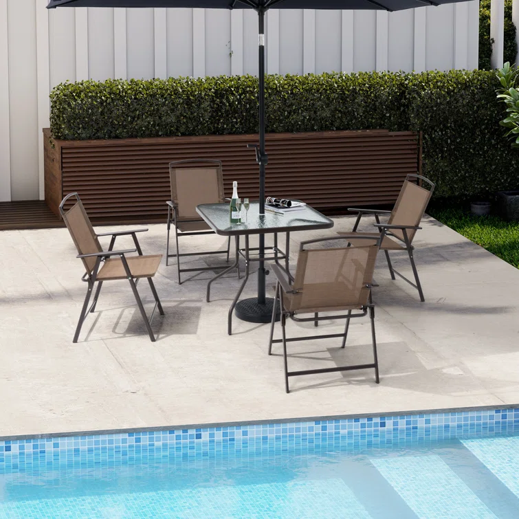 Spirit 4 - Person Square Outdoor Dining Set