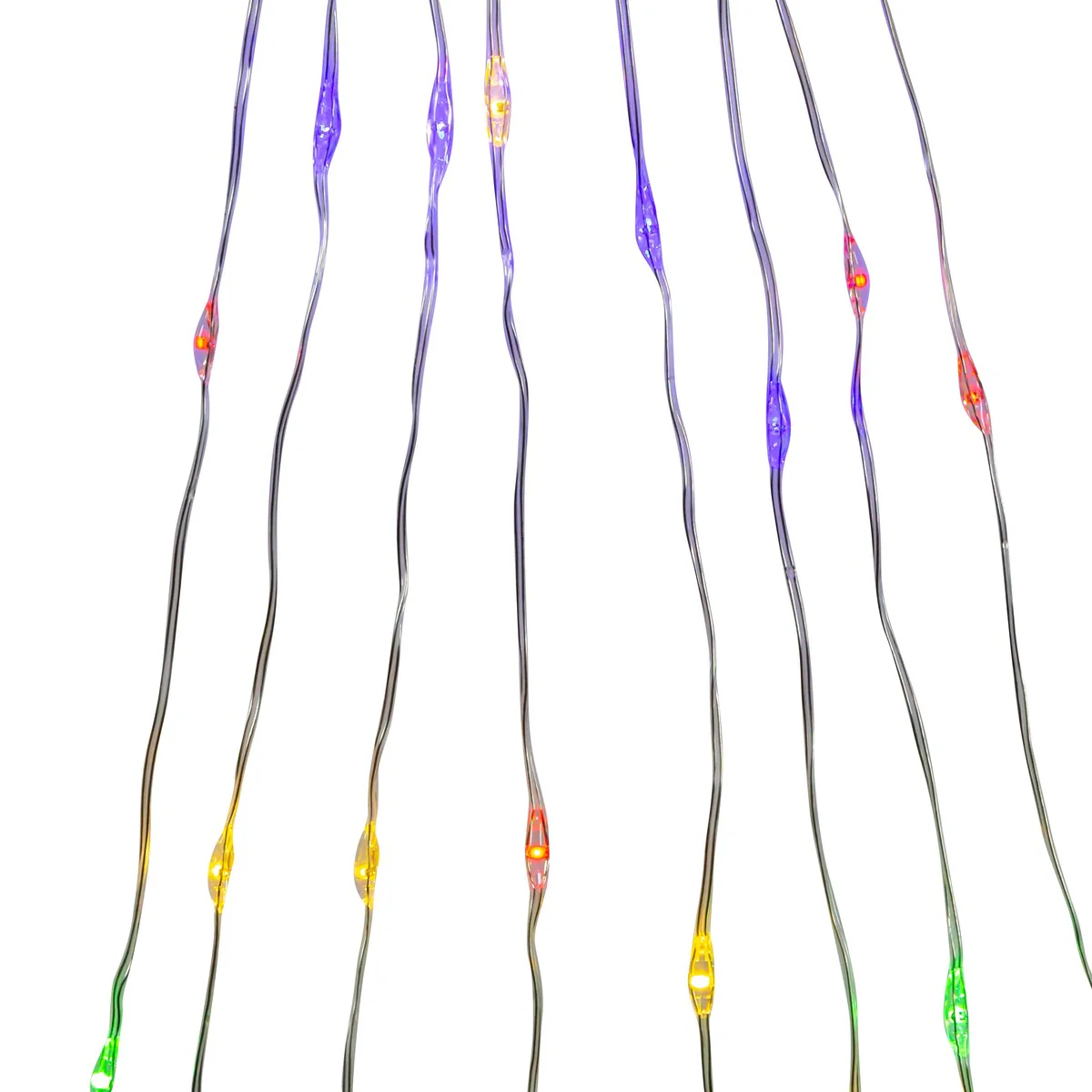 Kurt Adler 240-Light 9.8-Foot Multi-Color LED Cascade Light Set