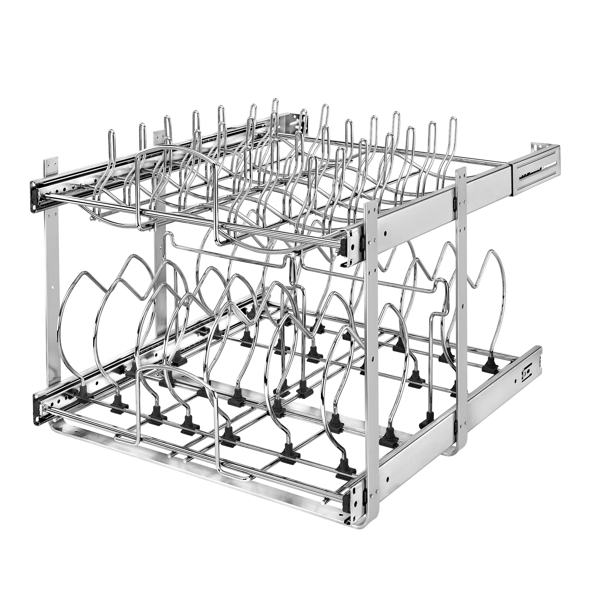 Rev-A-Shelf Pullout Cabinet Pot and Pan Organizer, 21