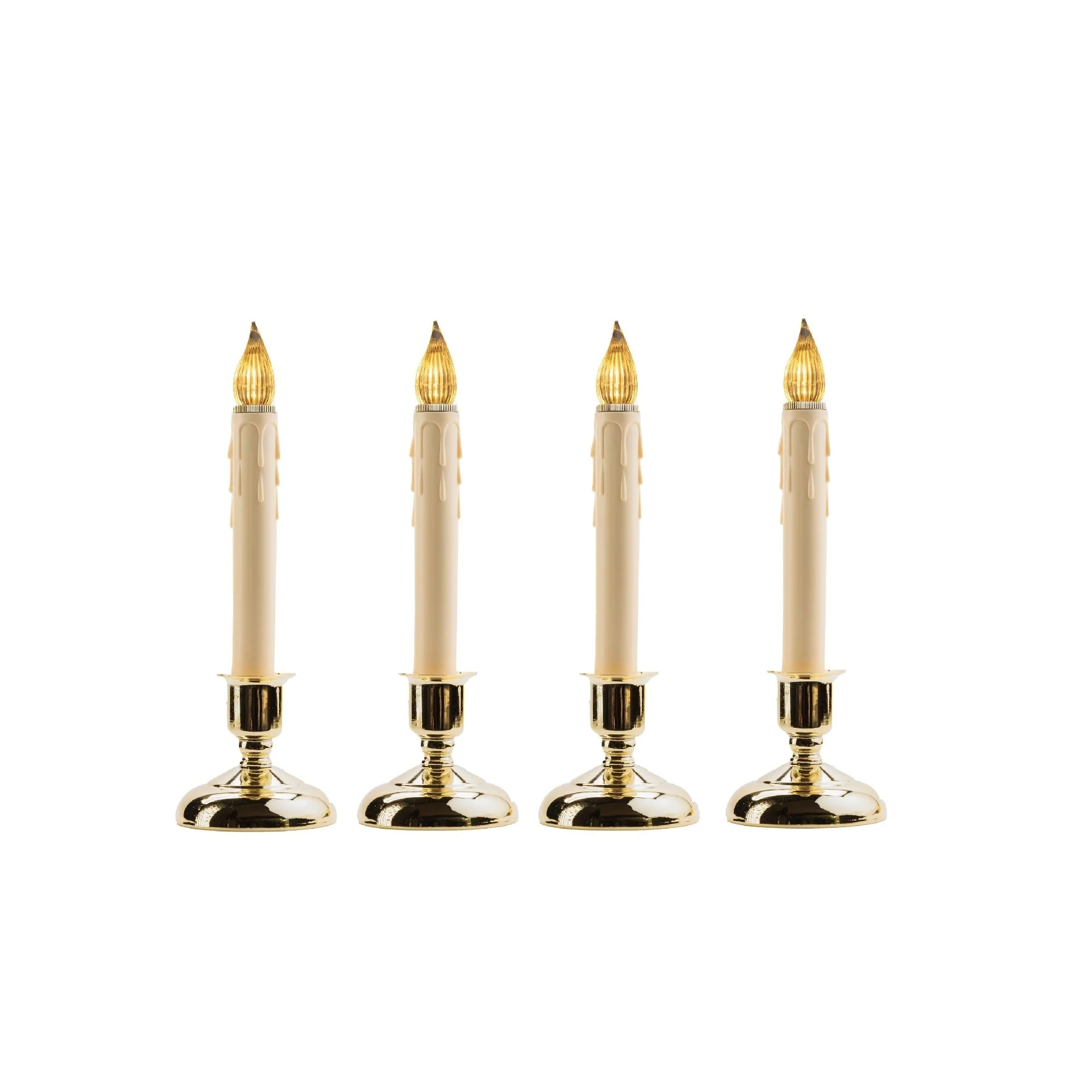 LED Lighted Window Candles with Sensor - 9