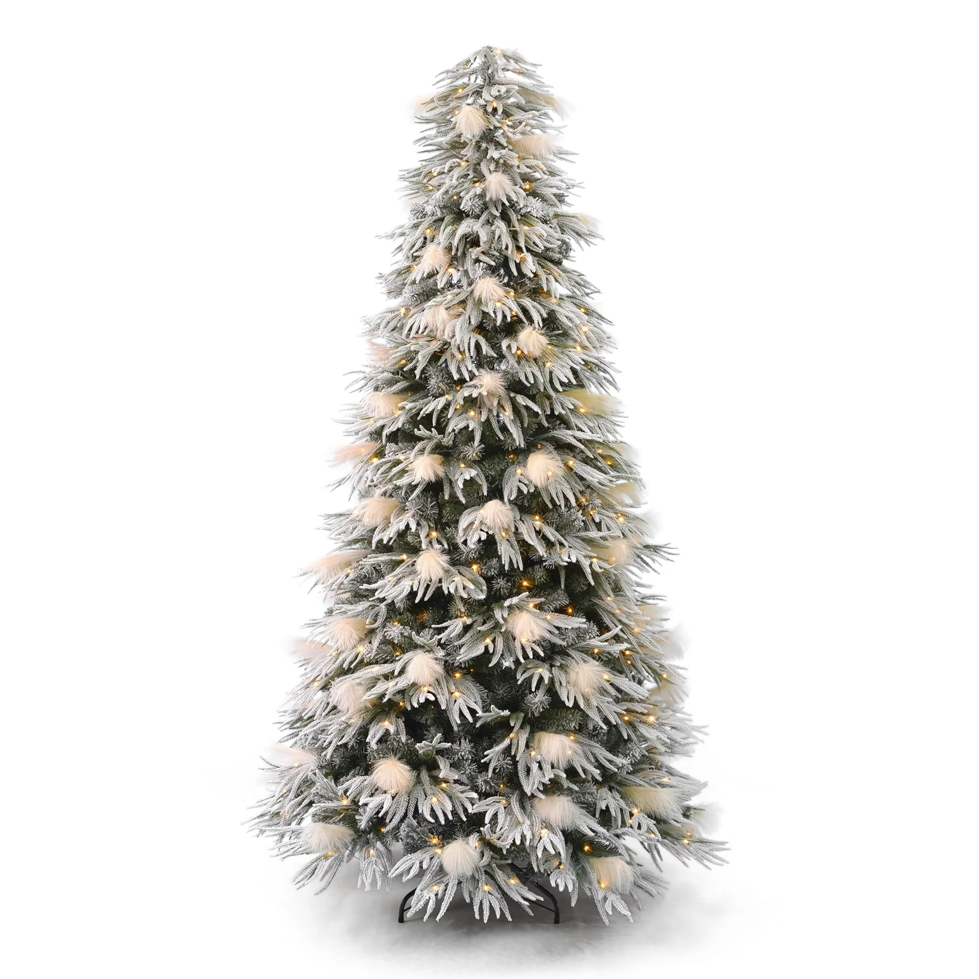 Pine and Pampas Prelit Artificial Tree 7.5ft