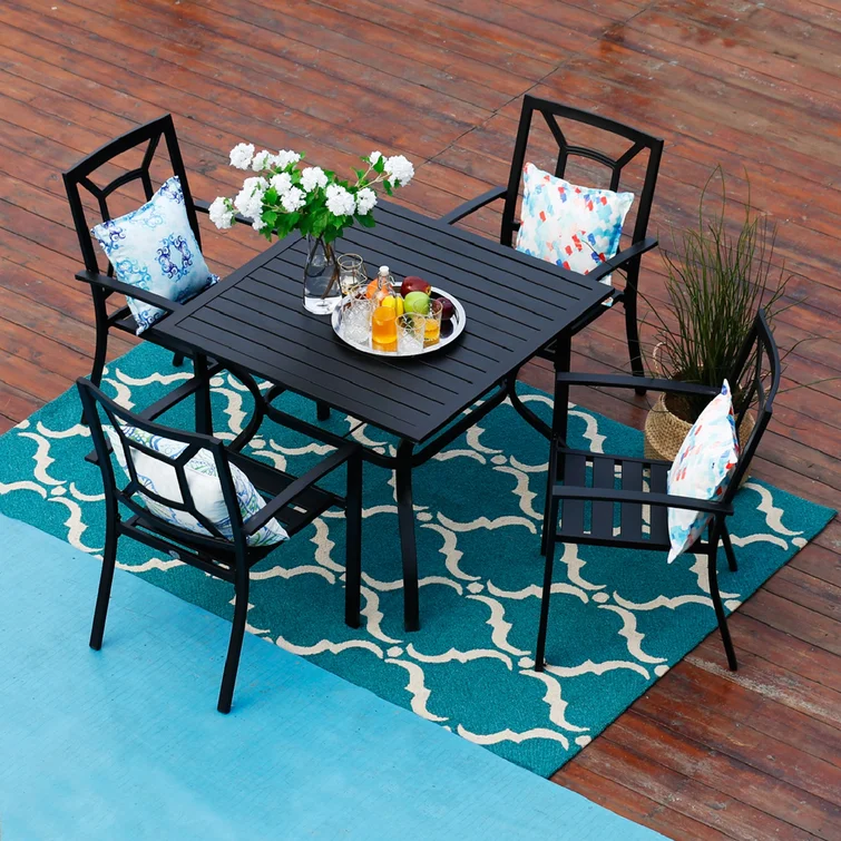 Alyah 4 - Person Square Outdoor Dining Set
