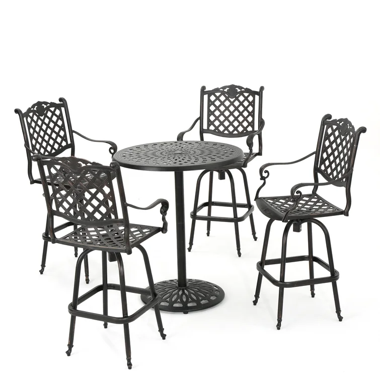 Richwood 4 - Person Round Outdoor Dining Set