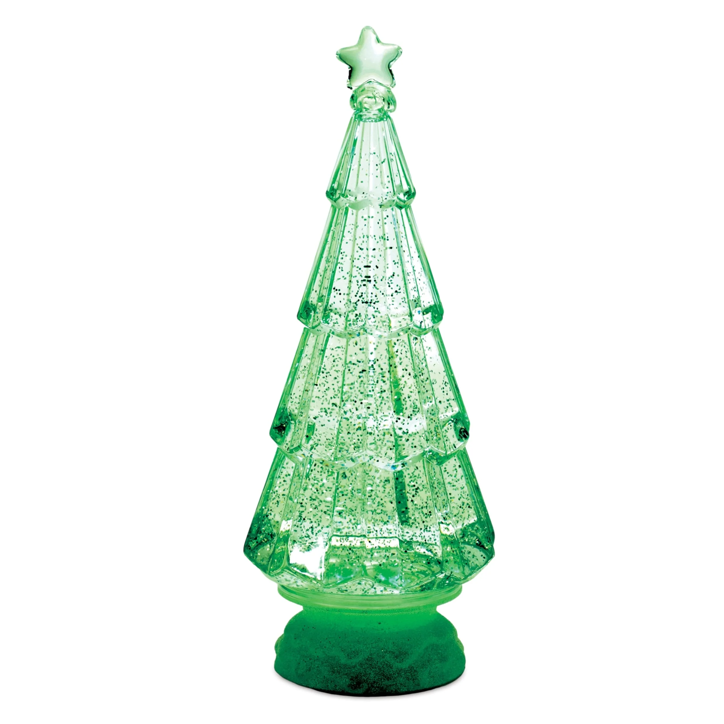 LED Christmas Tree 12 Inch with Timer USB Cord Battery Powered - 4.75” x 4.75” x 12”