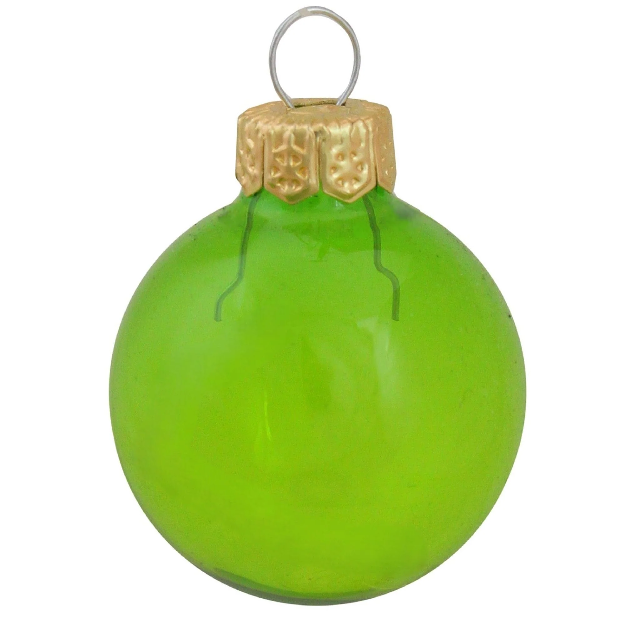Matte Finish Glass Christmas Ball Ornaments 4.75