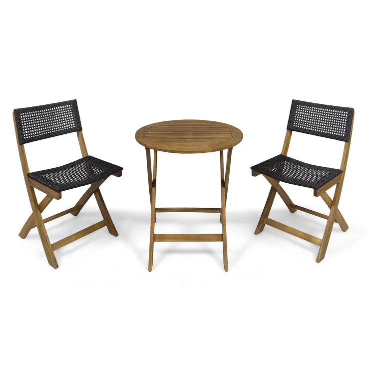 Rolston 2 - Person Round Outdoor Dining Set