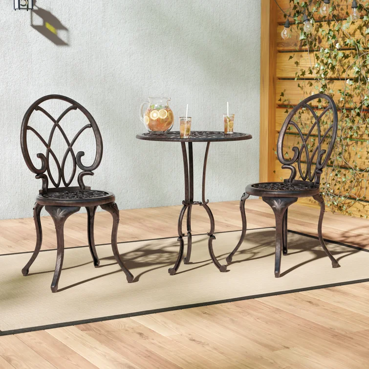 Messer 2 - Person Round Outdoor Dining Set