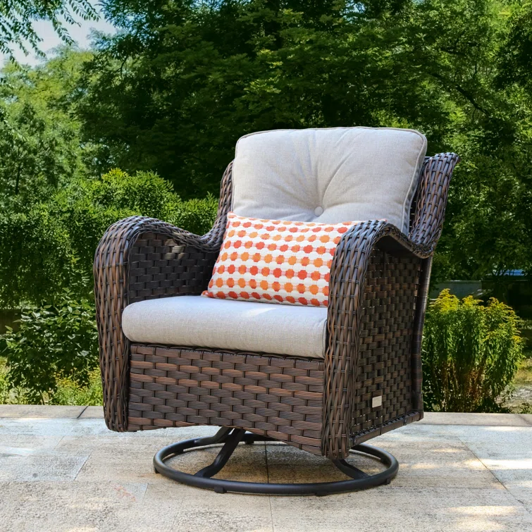 Alejah 5 - Person Outdoor Seating Group with Cushions