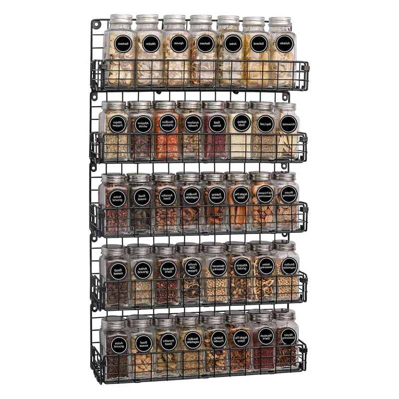 Spice Rack Organizer, 5-Tier Wall Spice Rack - 2.55