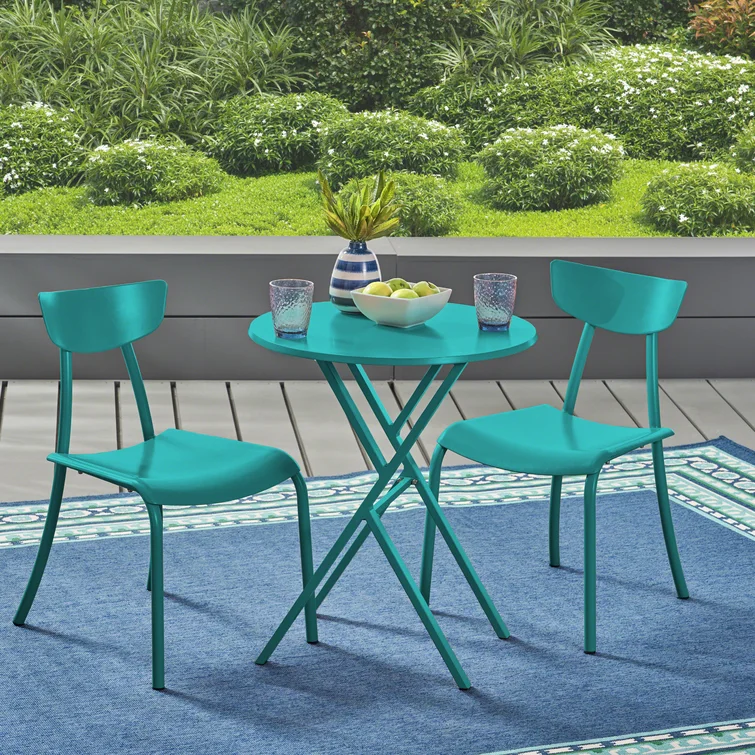 Turville 2 - Person Round Outdoor Dining Set