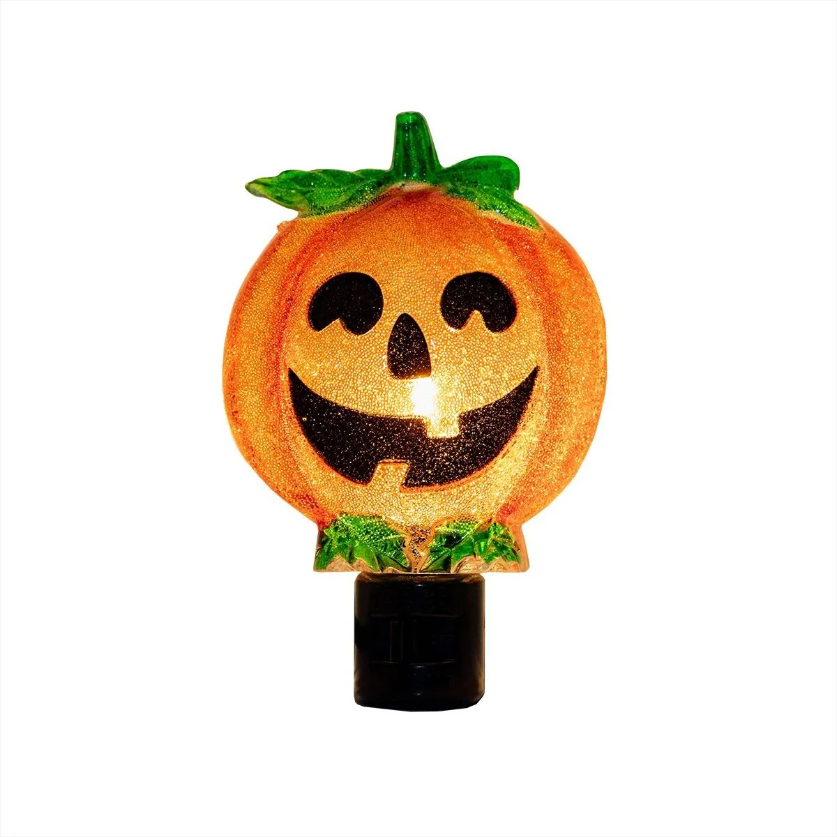 Novelty Lights LED Pumpkin Halloween Night Light with Swivel Plug
