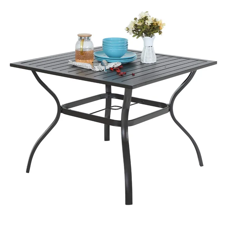 Alyah 4 - Person Square Outdoor Dining Set with Cushions