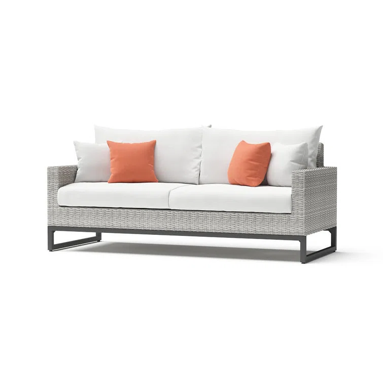 Fionnula 6 - Person Outdoor Seating Group with Sunbrella Cushions