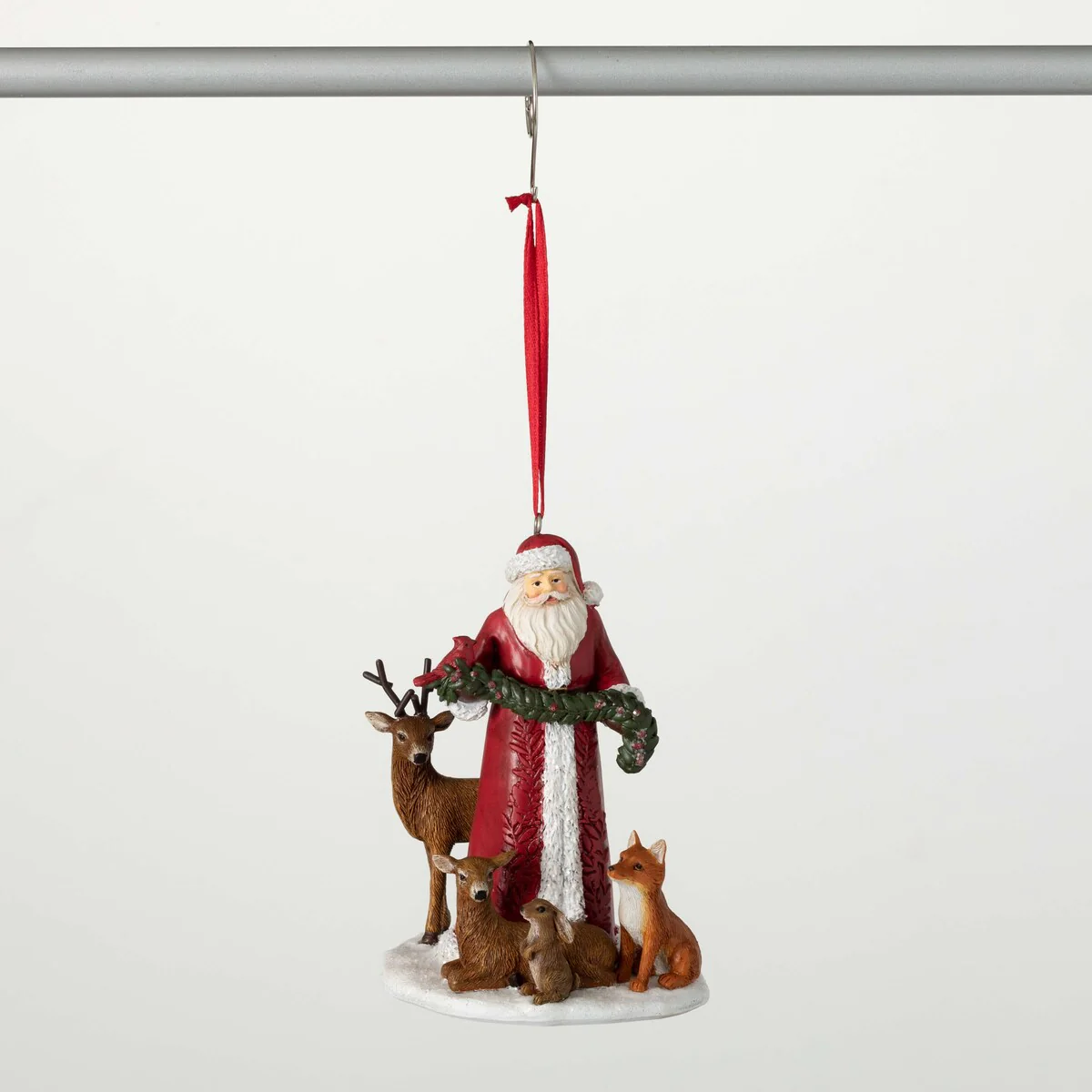 Sullivans Christmas Woodland Santa Ornament