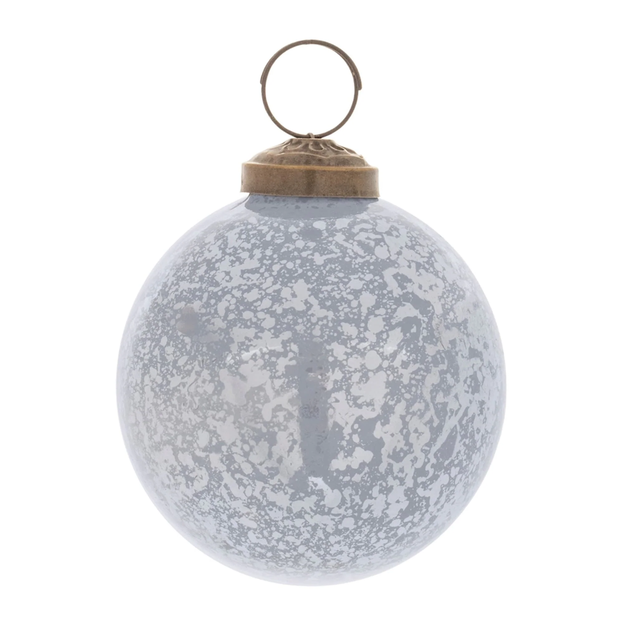 Shiny Finish Glass Christmas Ball Ornaments - 4