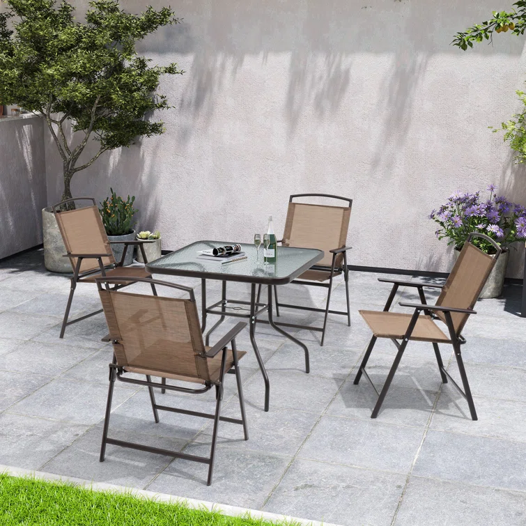 Spirit 4 - Person Square Outdoor Dining Set