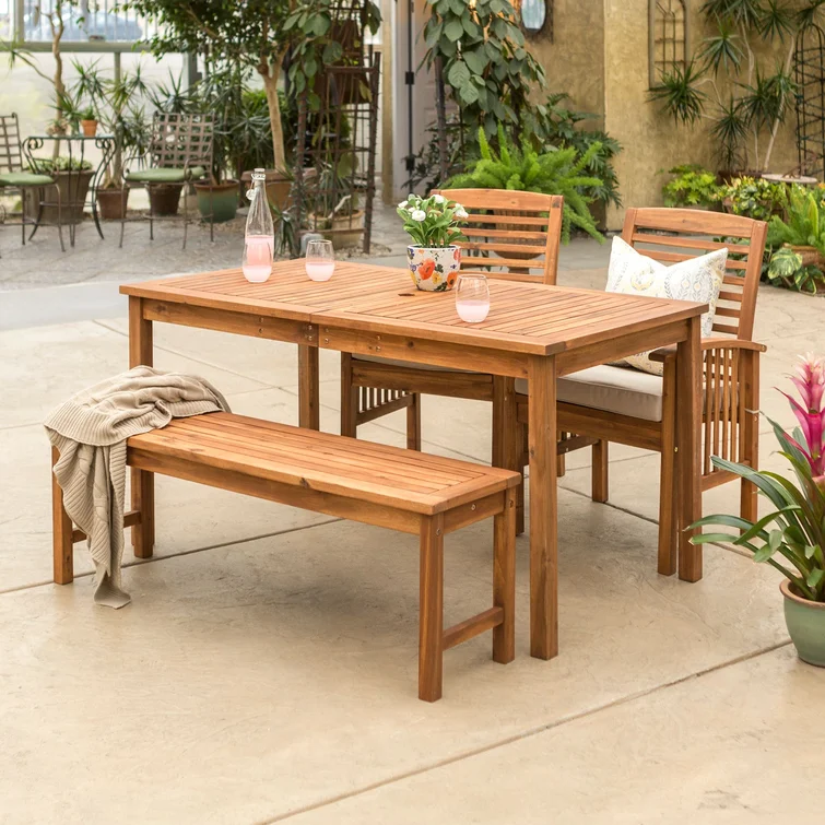 5 - Person Rectangular Outdoor Dining Set