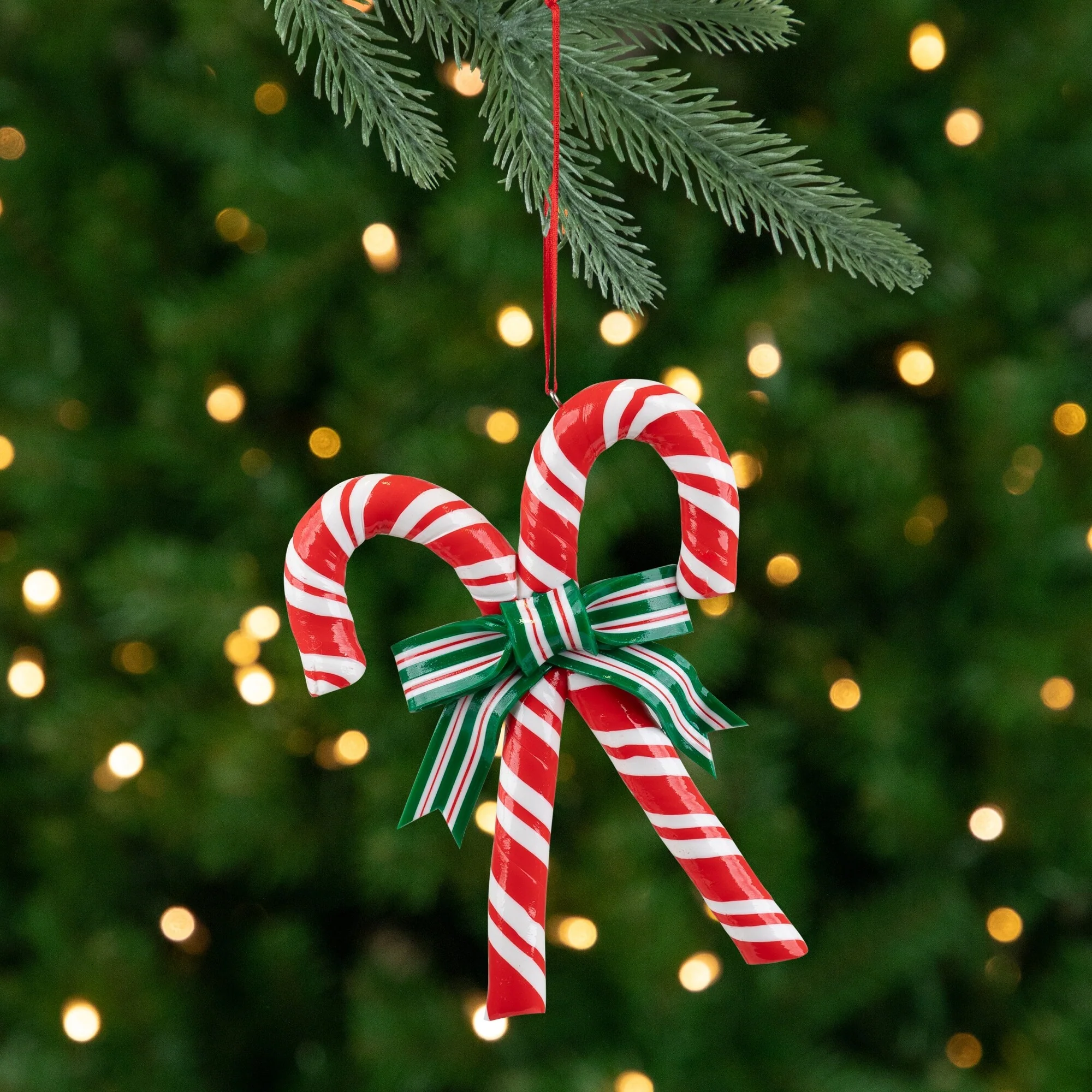 Candy Cane Christmas Ornament - 5.25