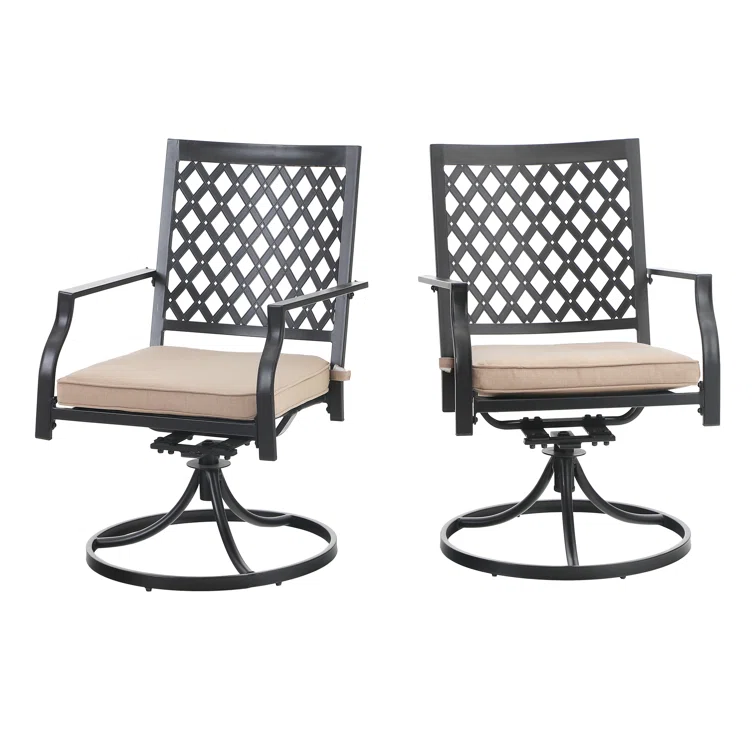 Alyah 4 - Person Square Outdoor Dining Set with Cushions