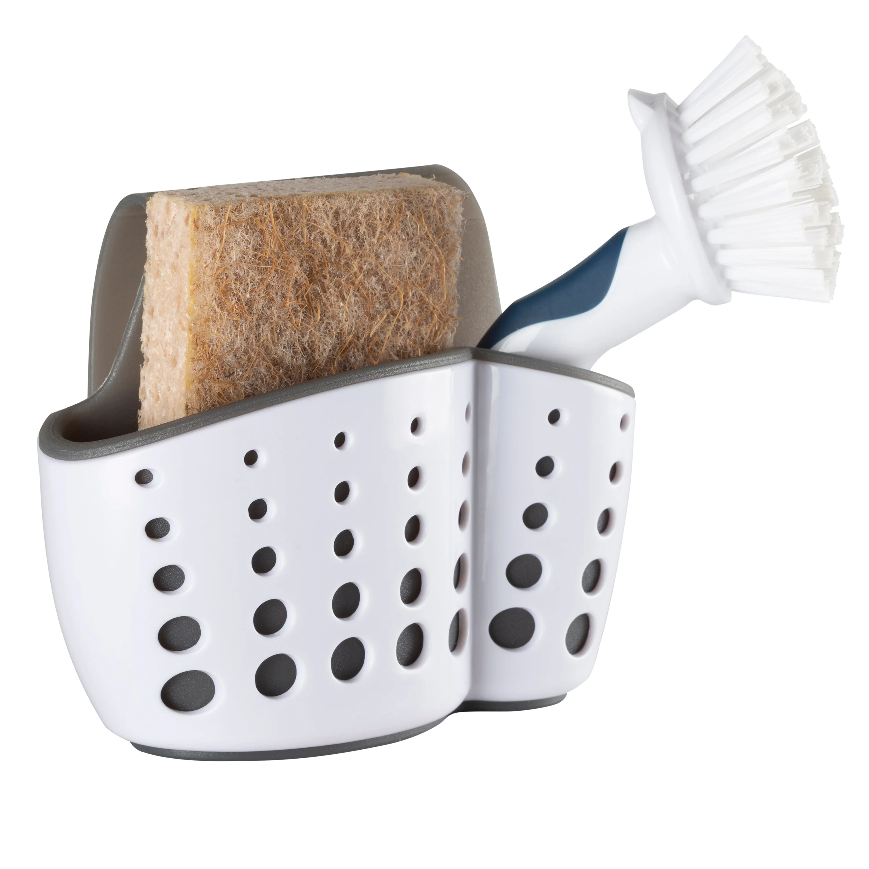 Kitchen Details 2-in-1 Sponge and Brush Sink Caddy - 5.7