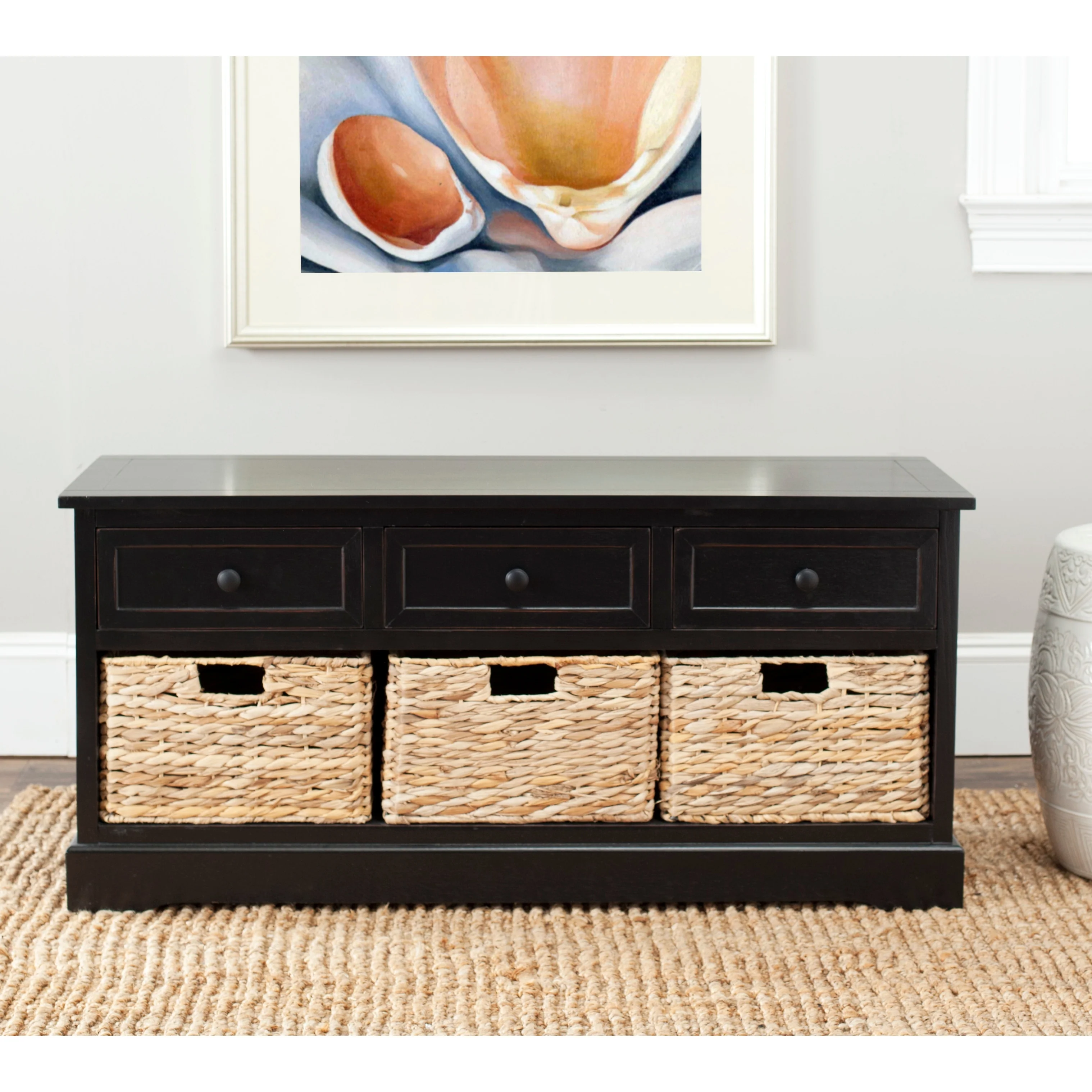 SAFAVIEH Ara Grey 3-Drawer Storage Unit - 42.1