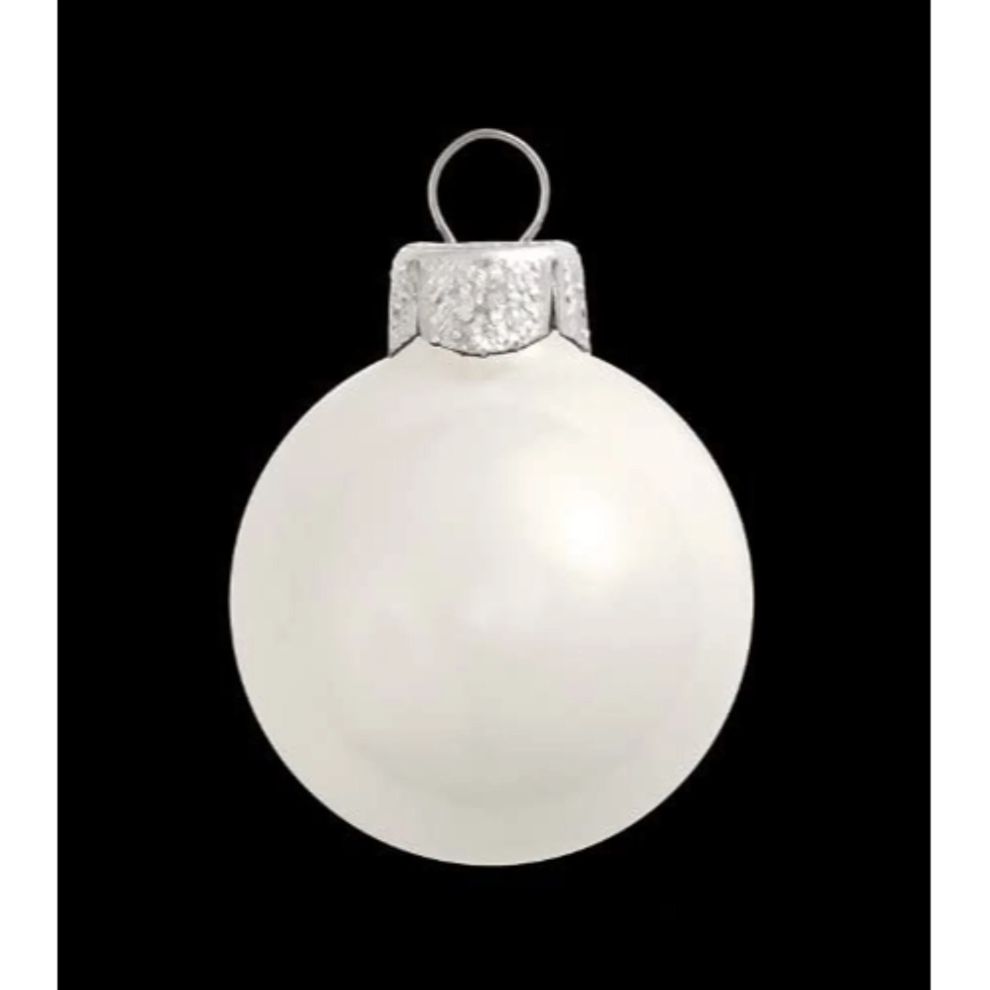 Matte Finish Glass Christmas Ball Ornaments 1.25