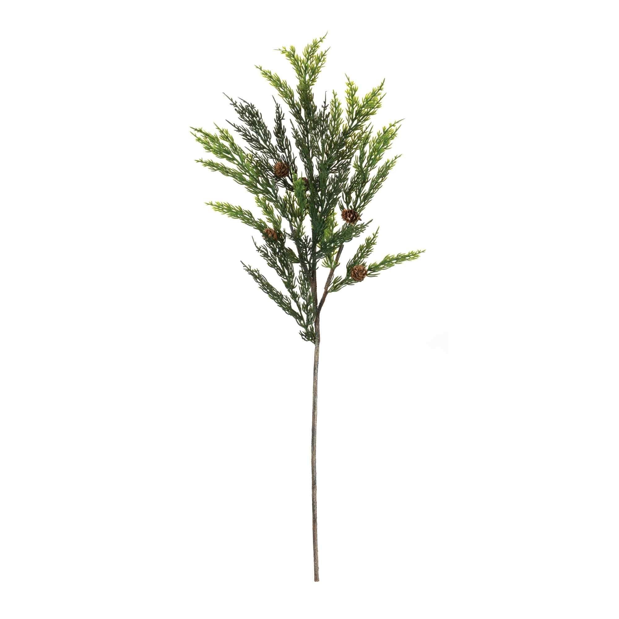 Set of 6 Pine with Pinecone Christmas Artificial Sprays 31.5