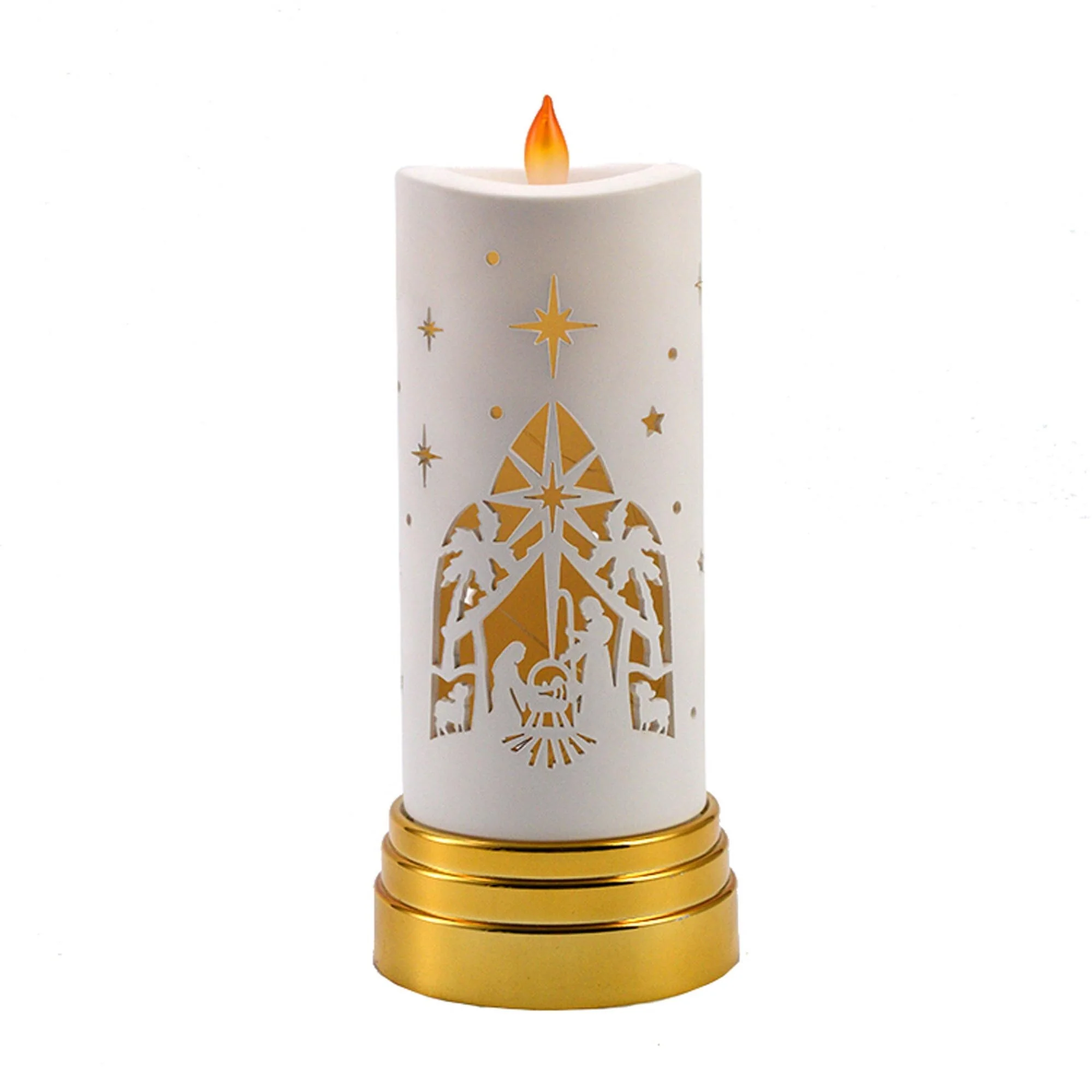 Flameless Candles with Battery Operated, Christmas Holiday LED Flickering Candles