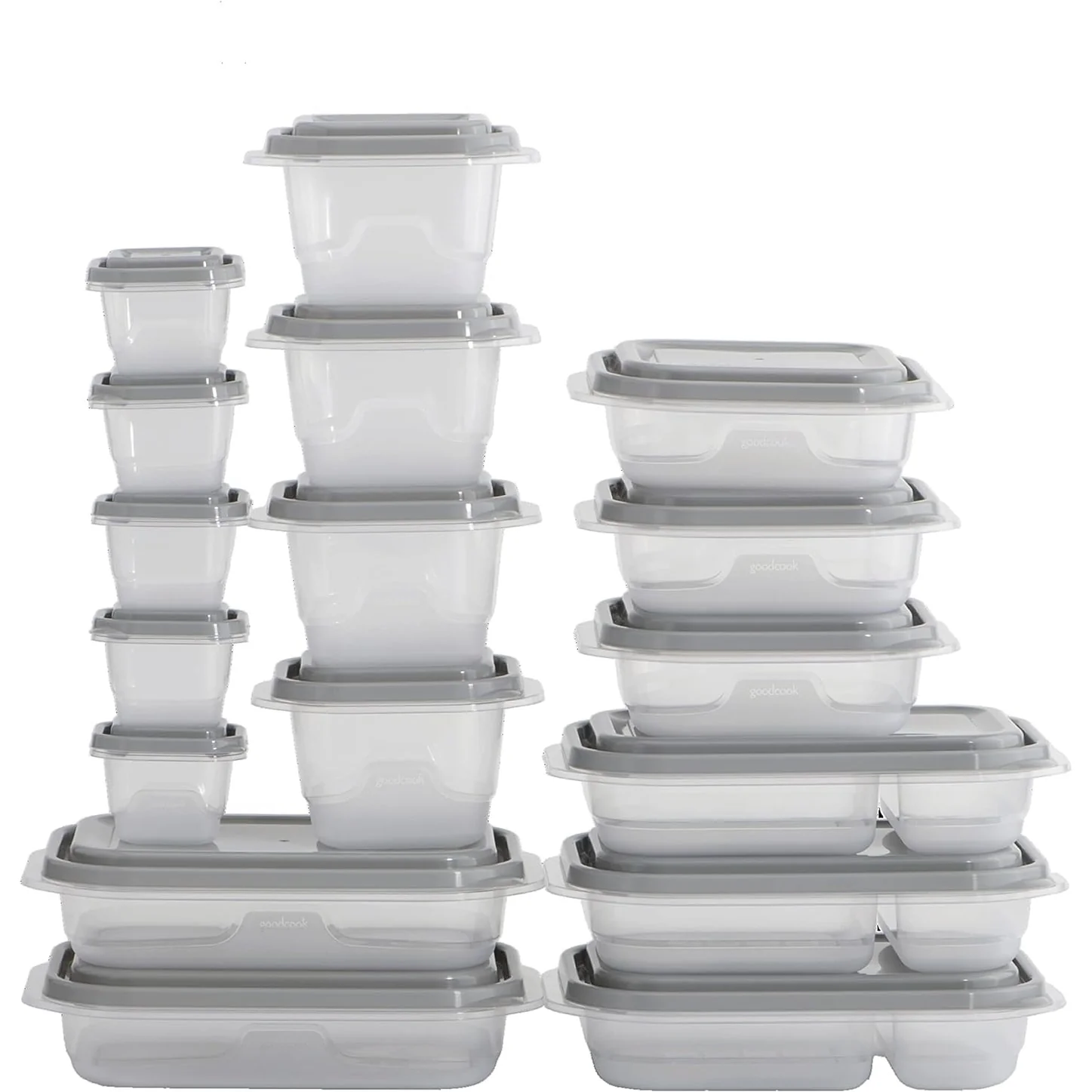 BPA-Free Plastic Food Storage Containers with Lids