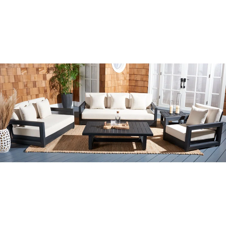 Melrose 5 Piece Sofa Seating Group with Cushions