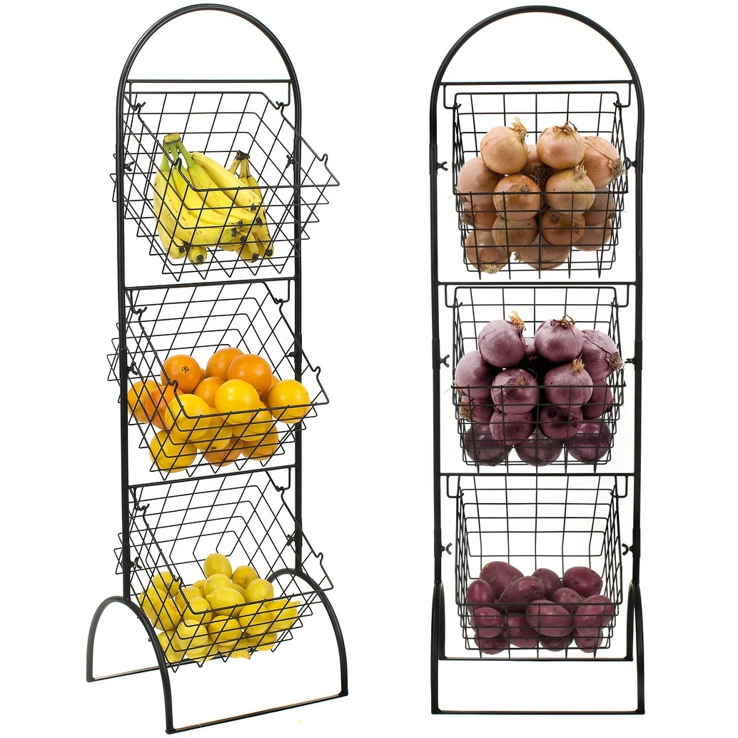 3 Tier Wall Mounted Storage Rack