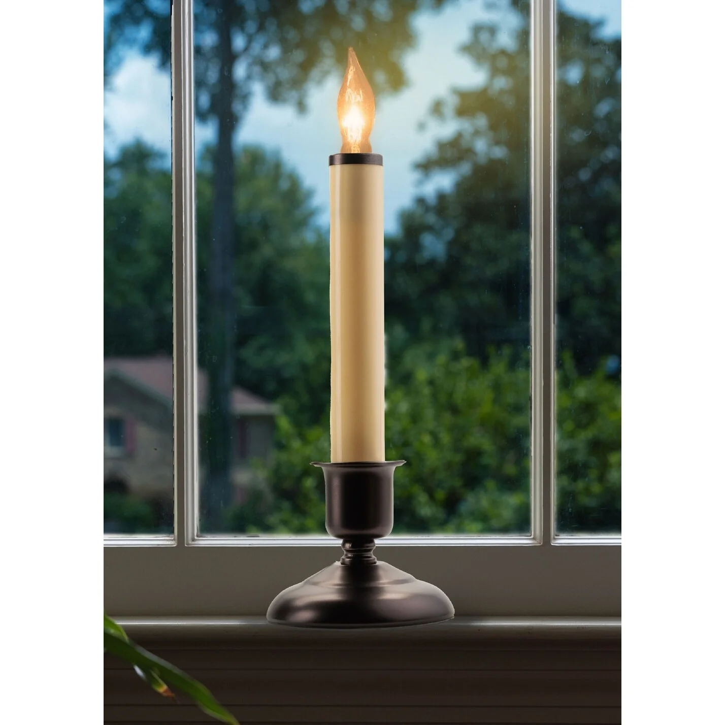 Single Light Window Candles - 9