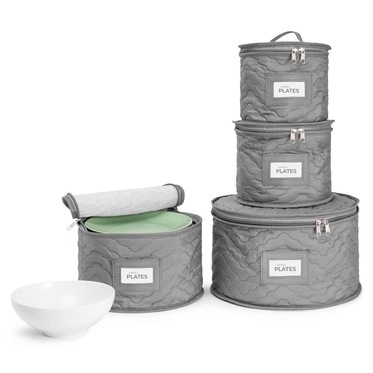Dinnerware Quilted Storage Set (4 Pc)