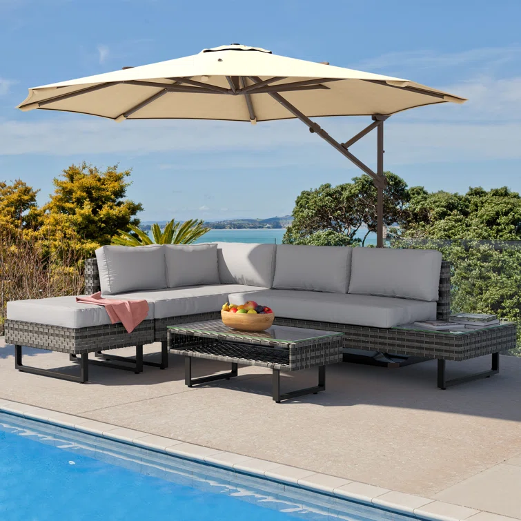 Camoren 5 - Person Seating Group with Cushions