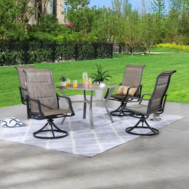 Rusi 4 - Person Rectangular Outdoor Dining Set