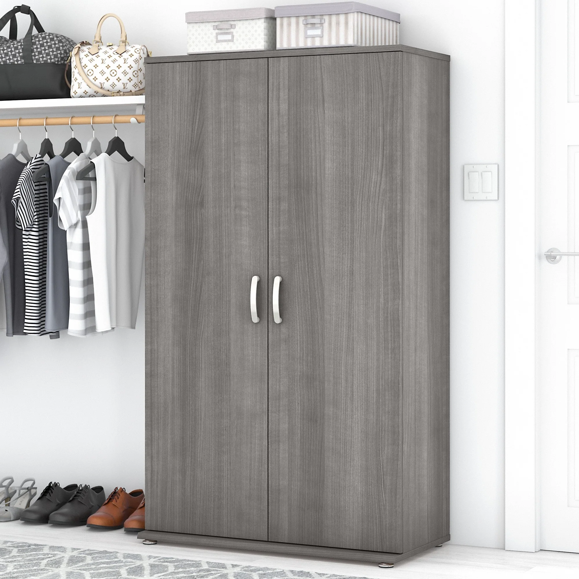 Universal Tall Clothing Storage Cabinet by Bush Business Furniture