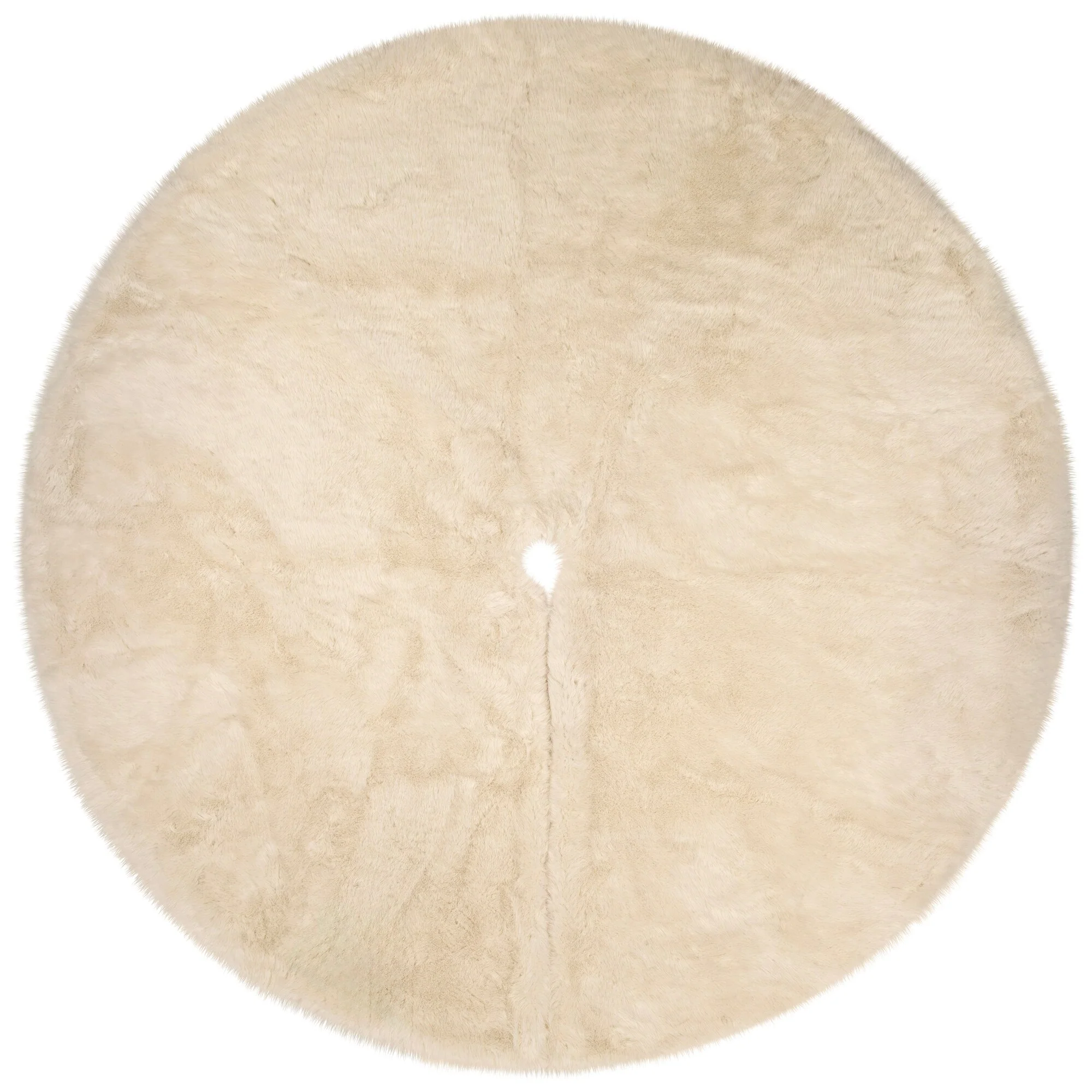 Faux Fur Christmas Tree Skirt - 72