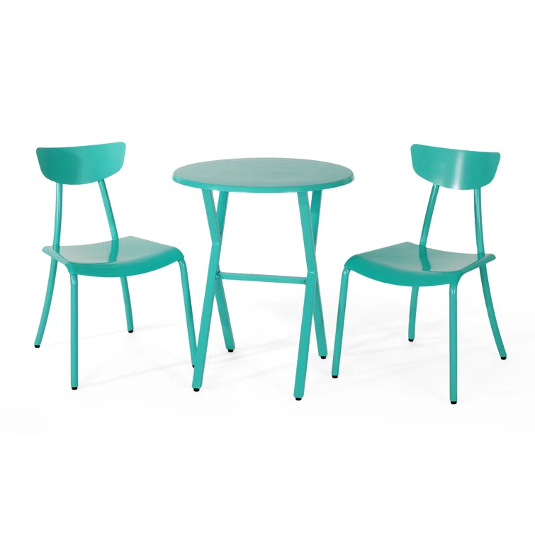 Turville 2 - Person Round Outdoor Dining Set