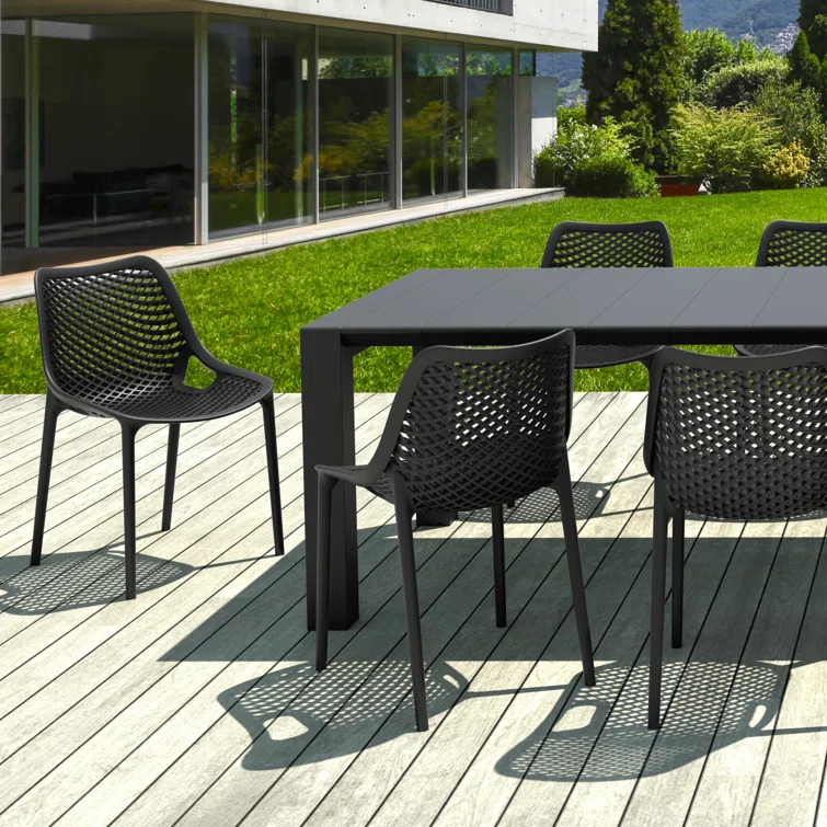 Farrah 10 - Person Rectangular Extendable Outdoor Dining Set