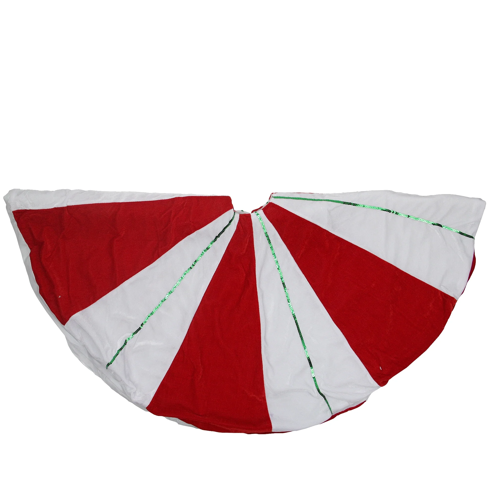Peppermint Twist Christmas Tree Skirt - 48