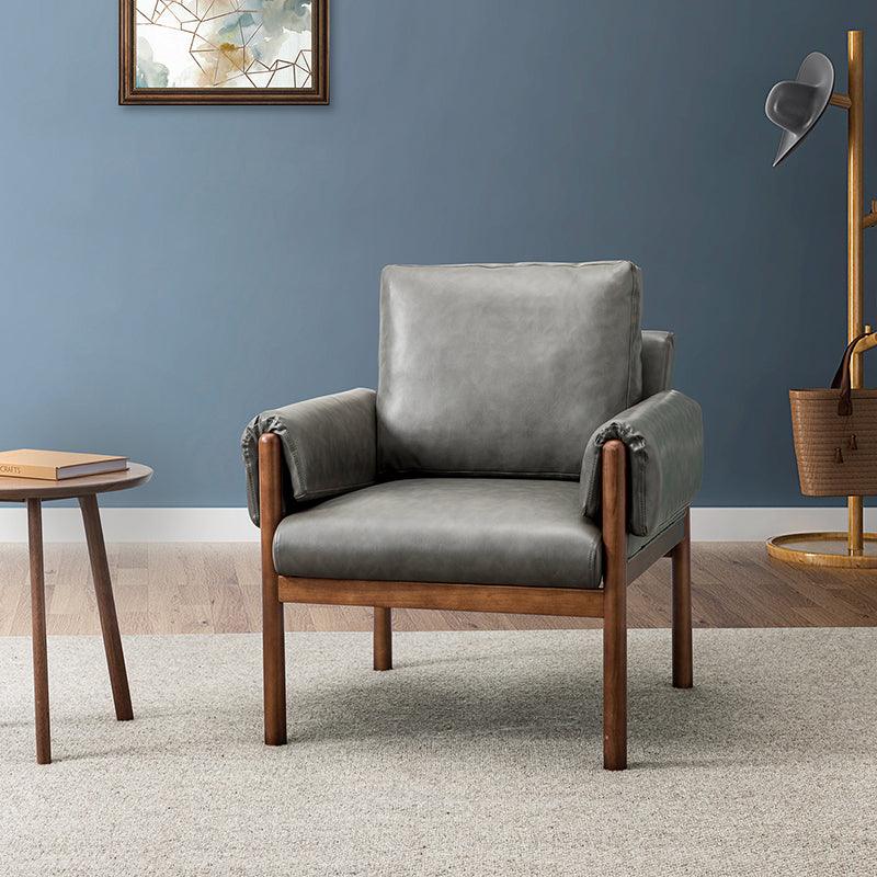 Henry Vegan Leather Armchair