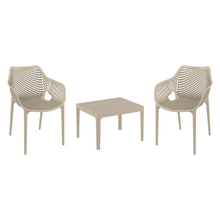 Farrah 2 Person Armchair Seating Set
