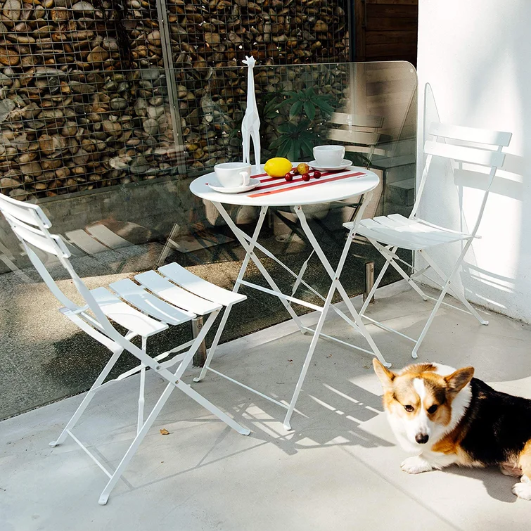Leen 2 - Person Round Outdoor Dining Set