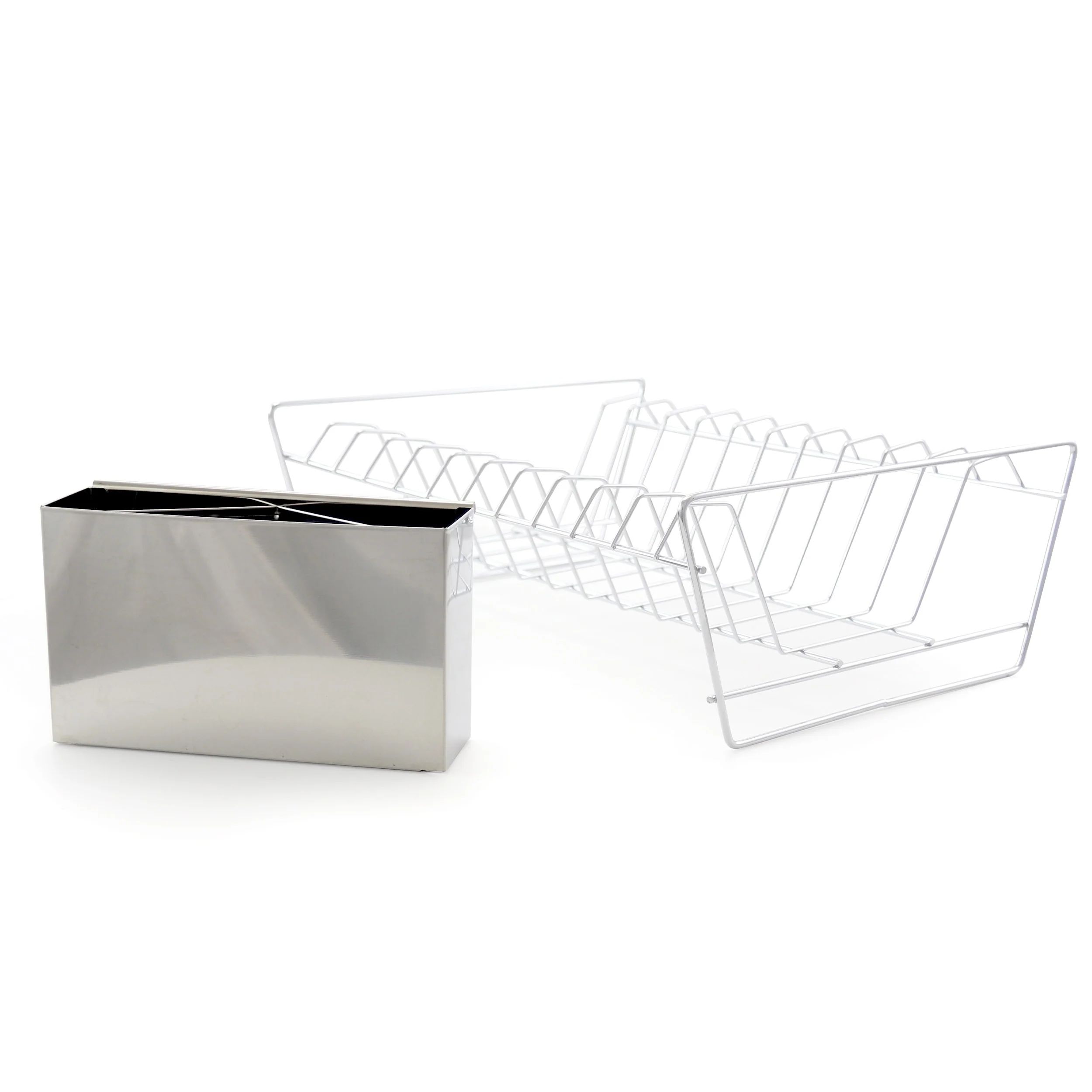 Better Chef 22-Inch Dish Rack - Silver