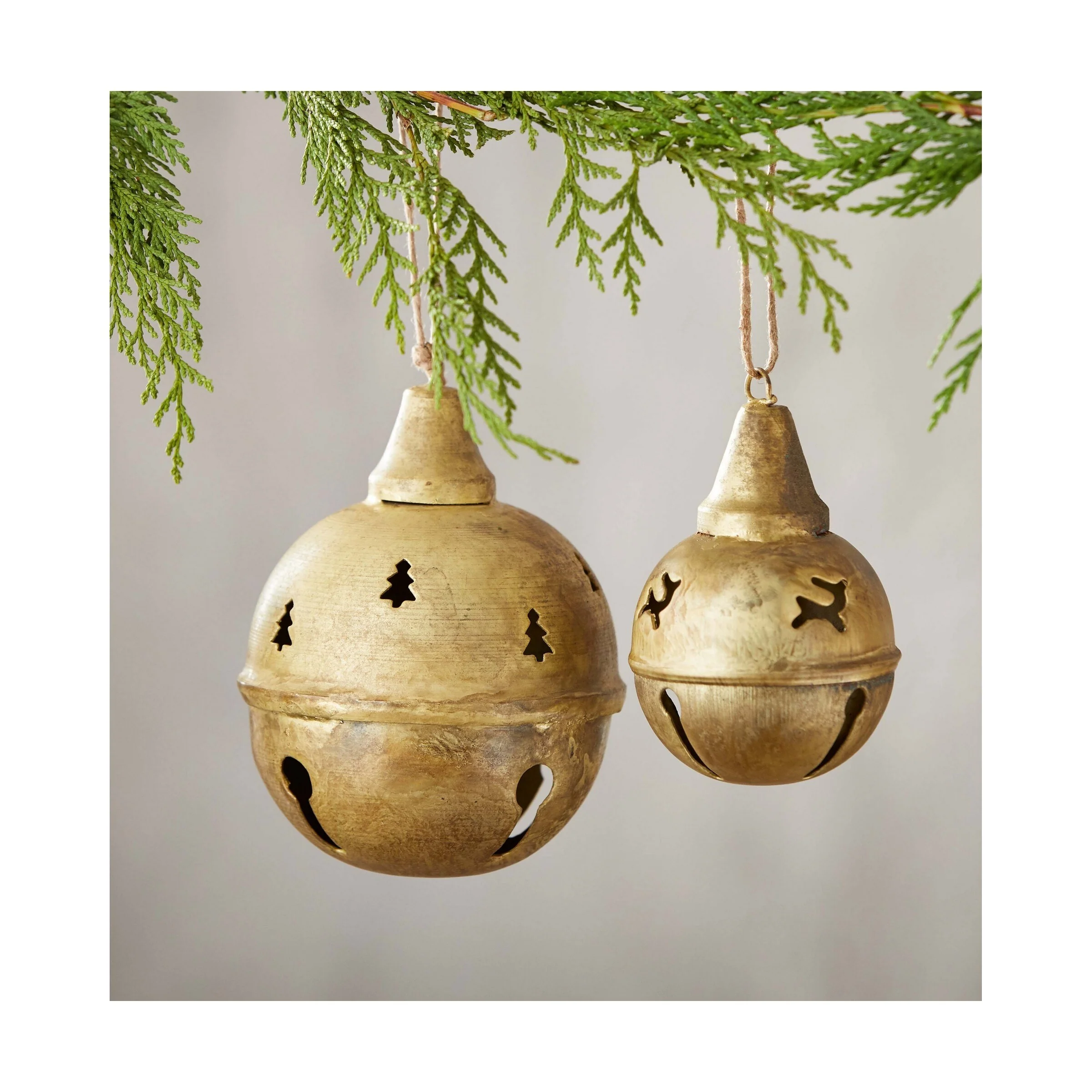 Antique Tree Bell Ornament