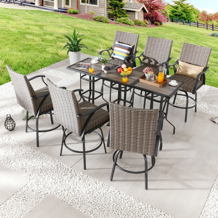 6 - Person Square Outdoor Dining Set