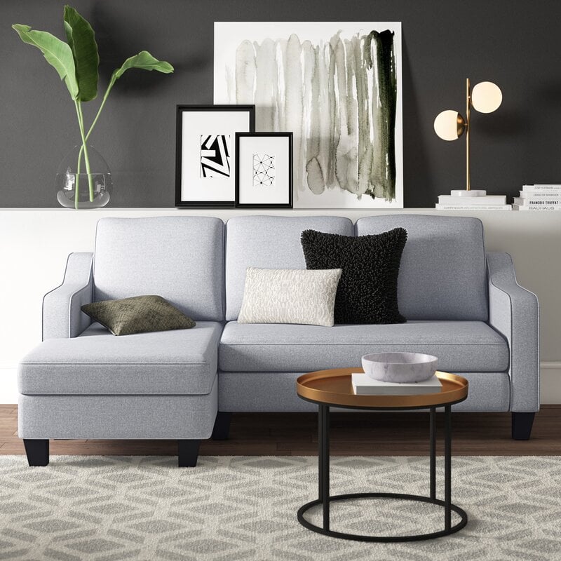 Liberty 84 Wide Reversible Sleeper Sofa & Chaise