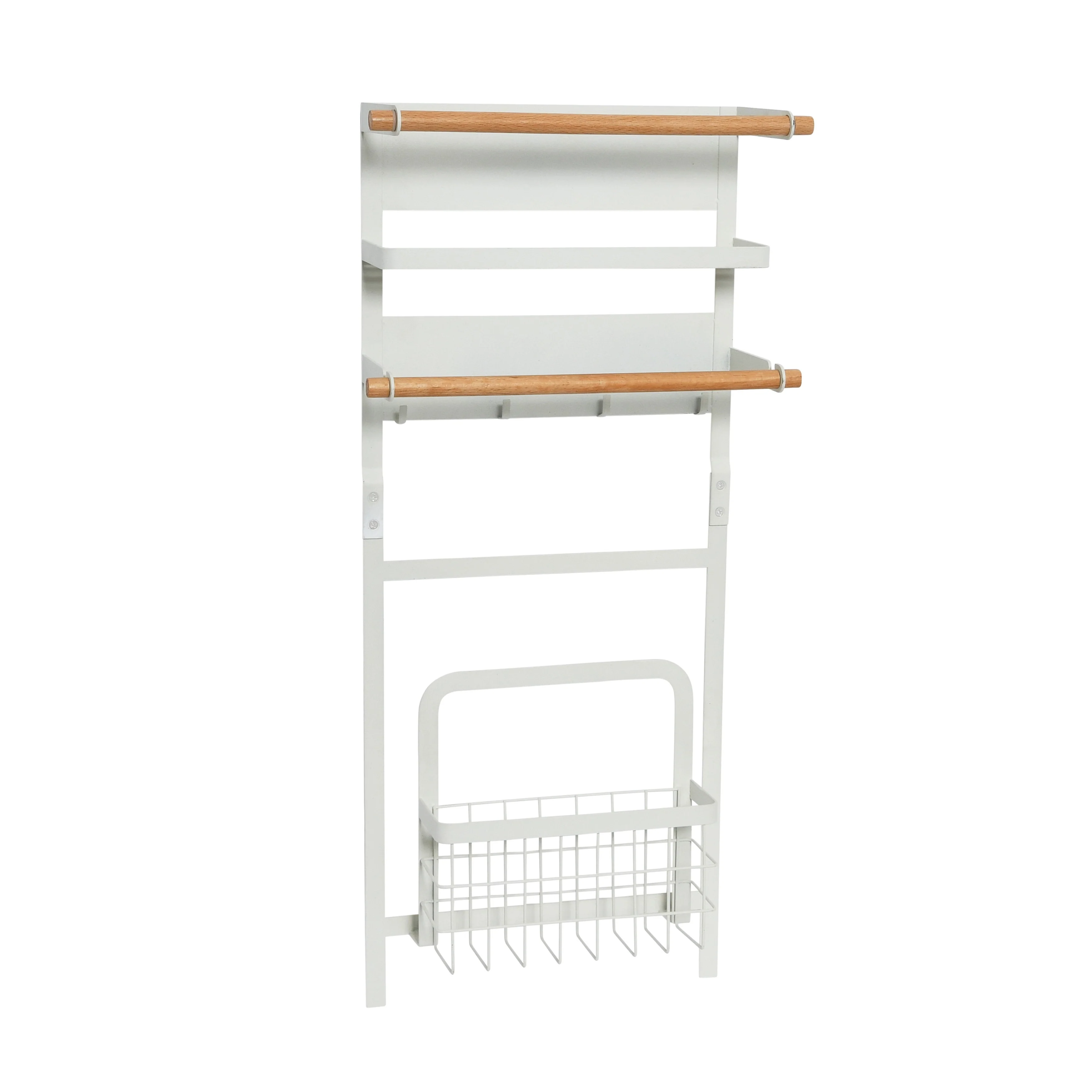 Household Essentials Metal Magnetic Organizer Rack